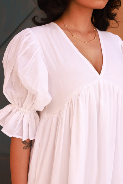 Alba Maxi Dress - White