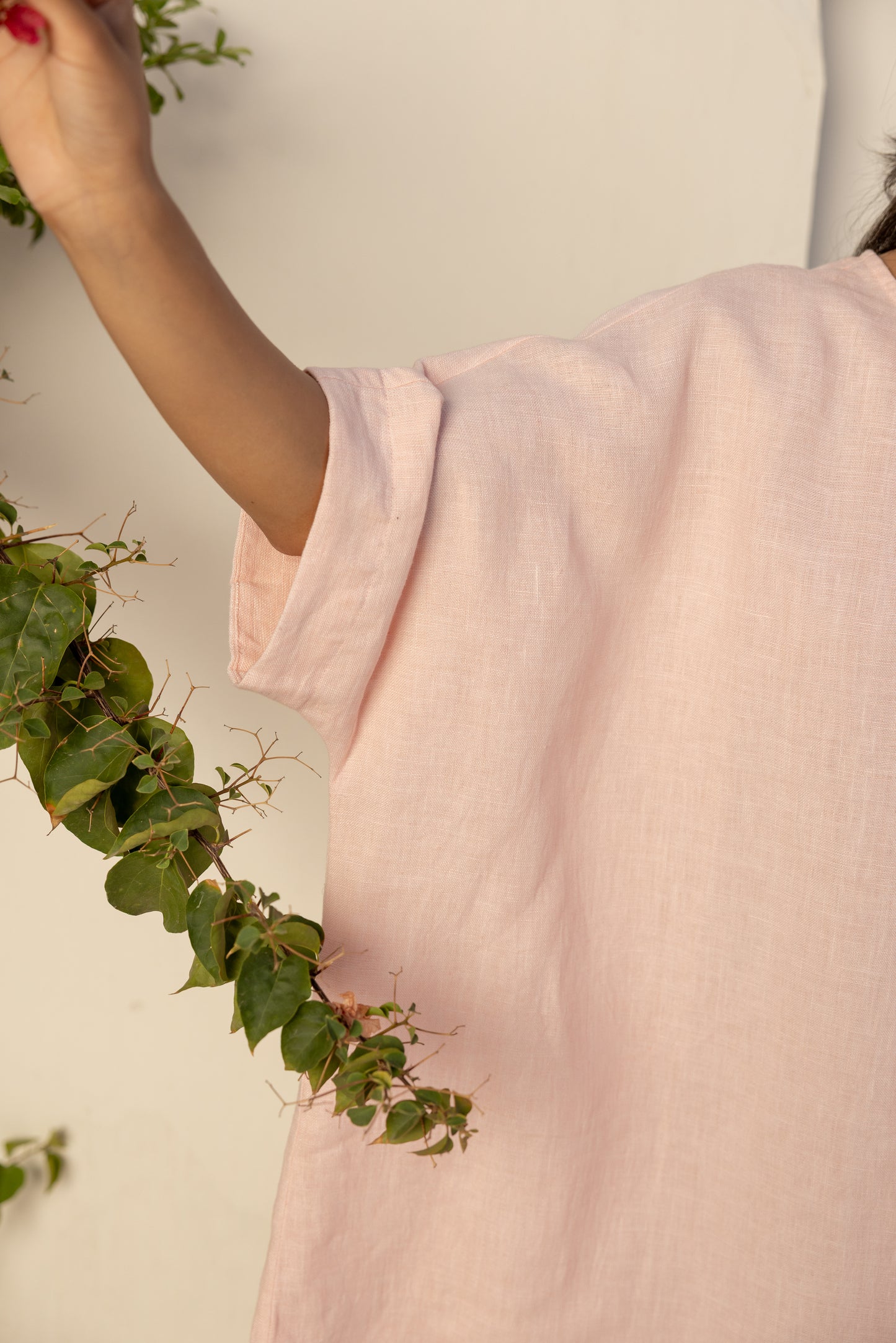Liora Tunic — Soft Pink