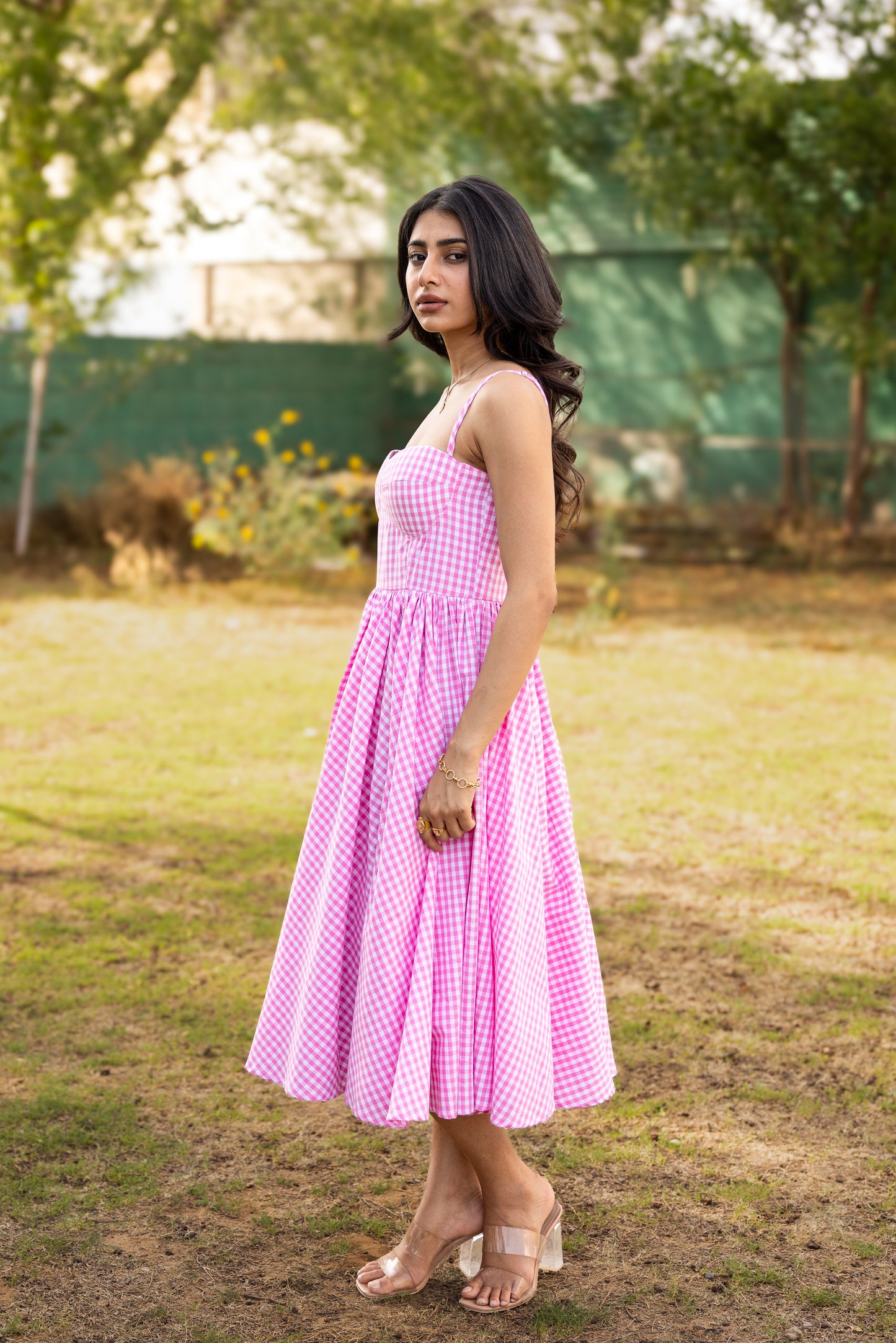 Vichy Dress — Rose