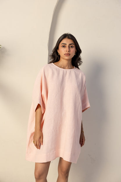 Liora Tunic — Soft Pink
