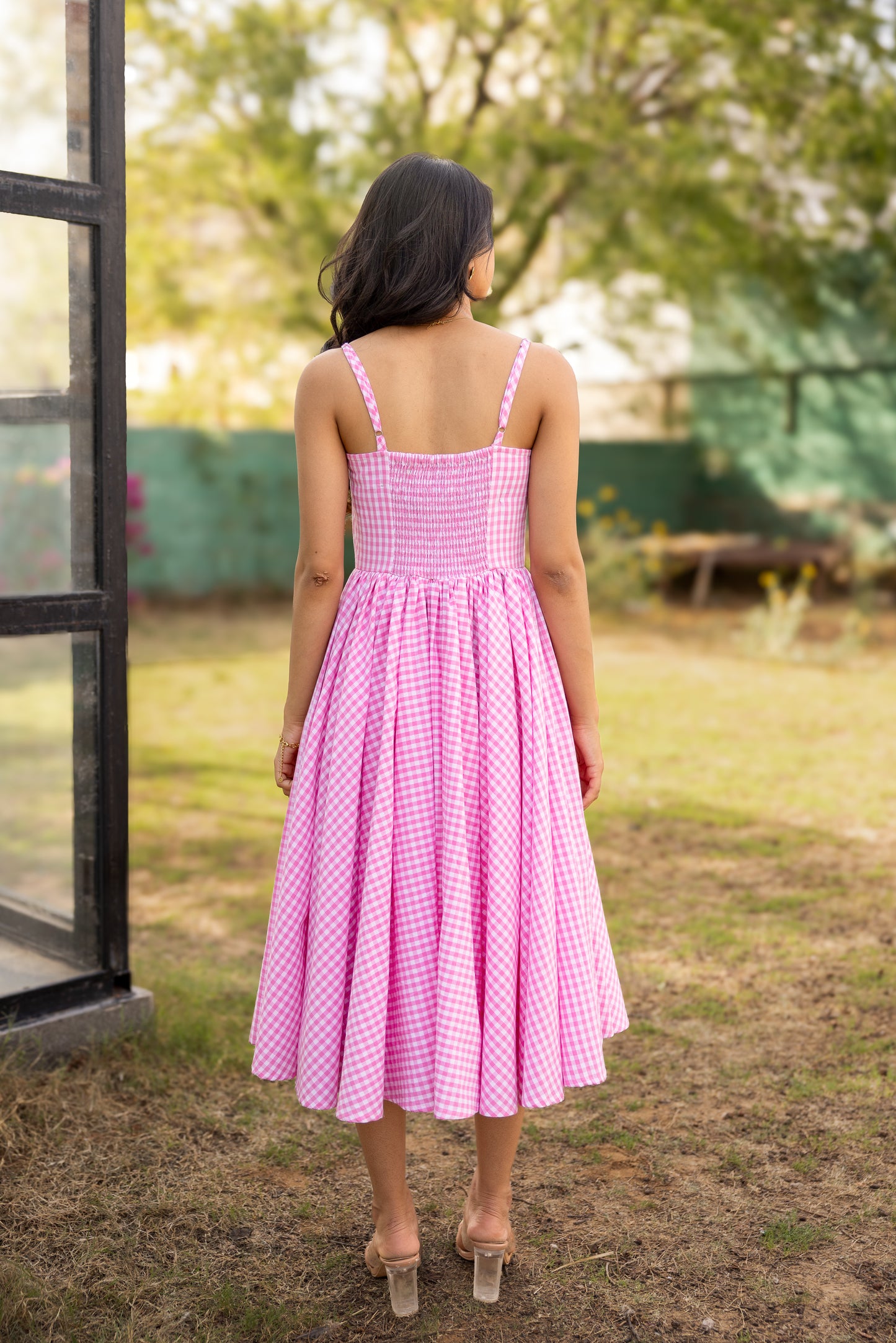 Vichy Dress — Rose