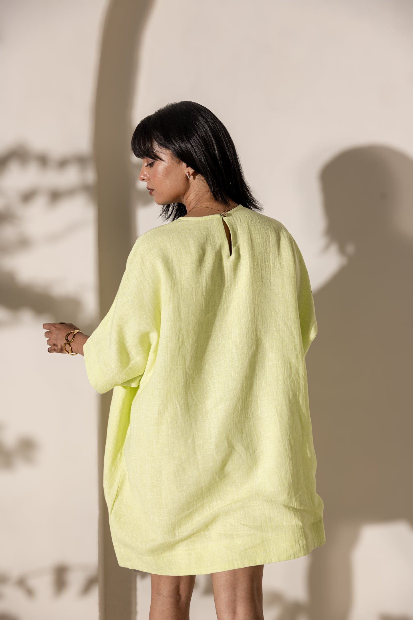 Liora Tunic — Lime