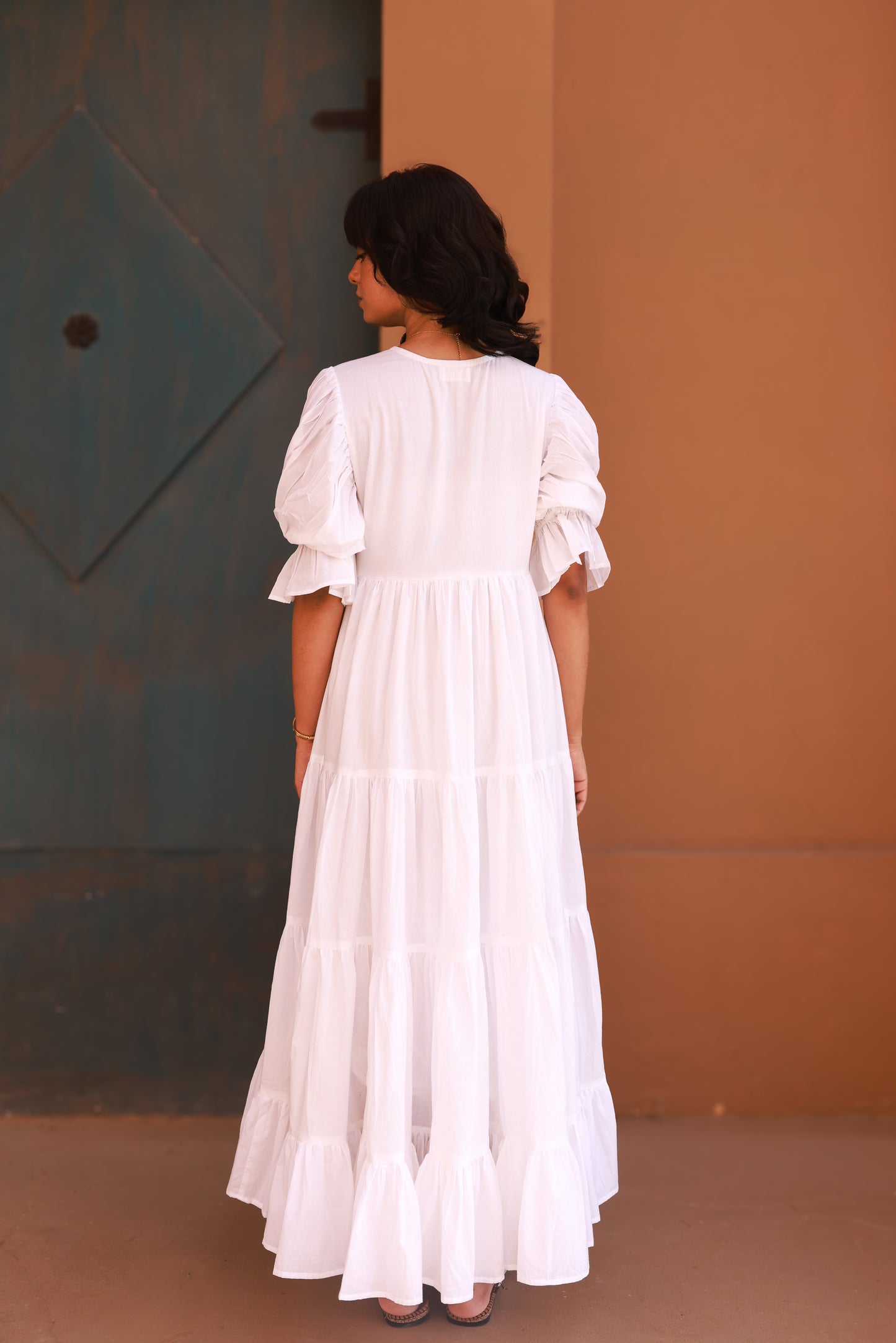Alba Maxi Dress - White