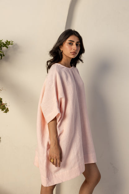 Liora Tunic — Soft Pink